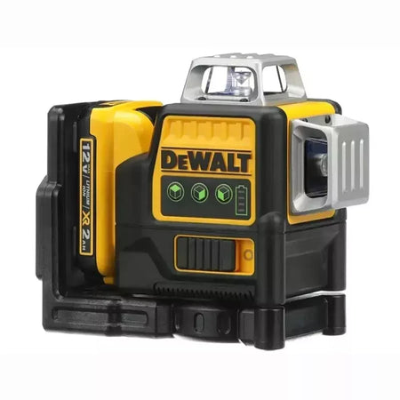 DeWalt DW089LG 12V Green Line 3 x 360 Laser Level Laser + battery + charger