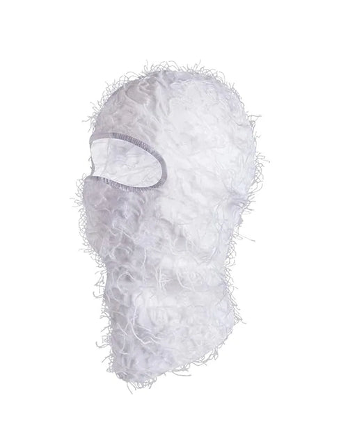 Load image into Gallery viewer, Balaclava Distressed Knitted Full Face Ski Mask Shiesty Mask Camouflage Balaclava Fleece Fuzzy Balaclava Ski Balaclava
