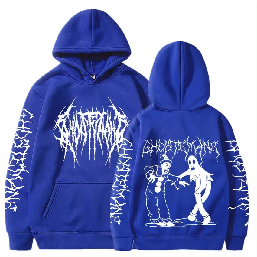 Men Women Fashion Hoodies Kids Hip Hop Hoodies Sweatshirts Men'S Clothing Rapper Sweats Gothic Coats Boy Ghostemane Hoodies