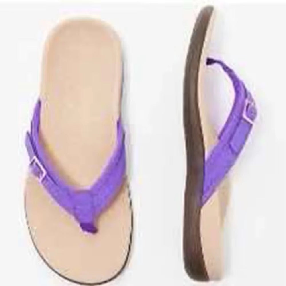 2024 New  Summer Orthopedic Sandals Women Slippers Home Shoes Casual Female Slides Flip Flop