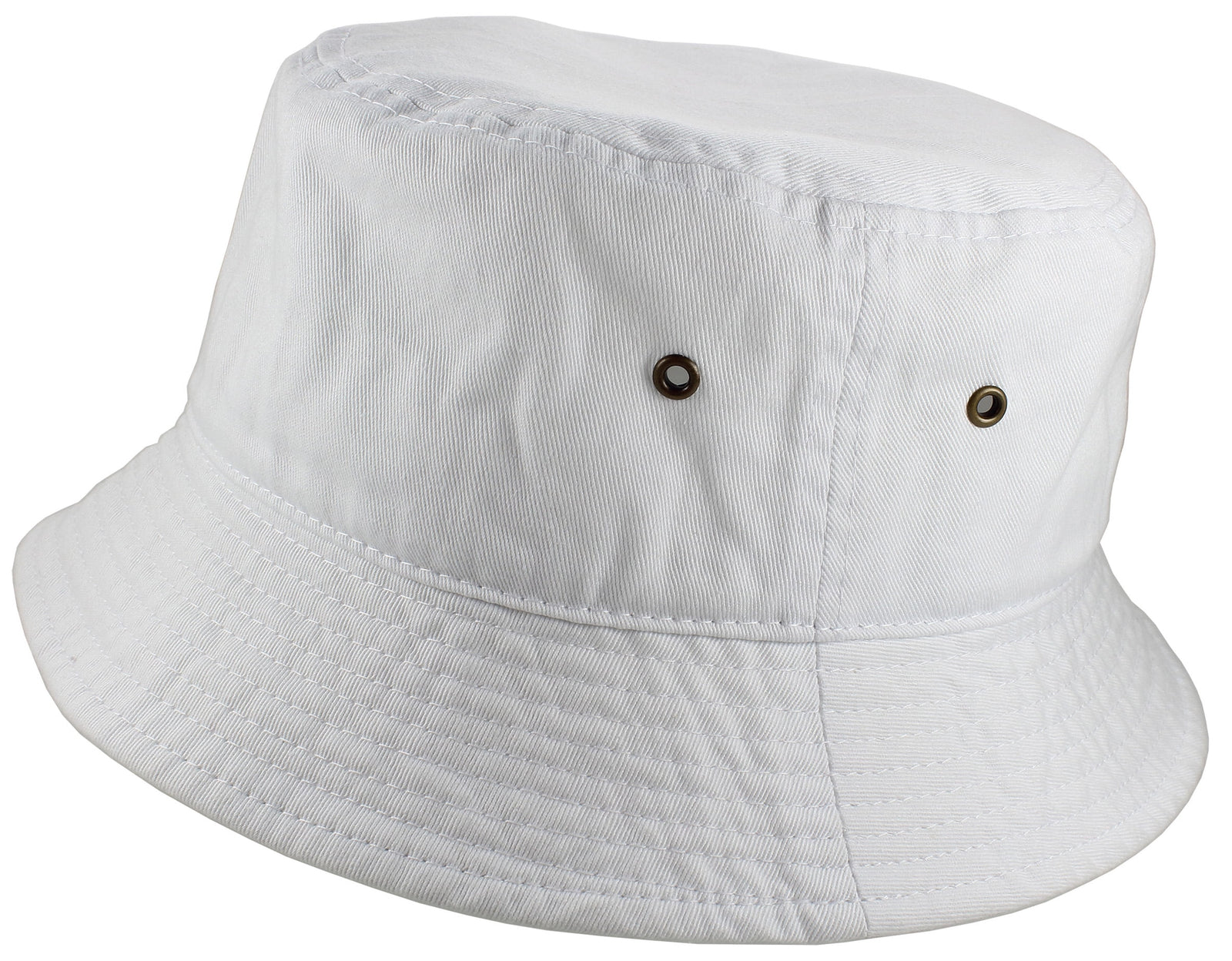 Bucket Hat 100% Cotton Packable Summer Travel Cap. Light Pink-L/Xl