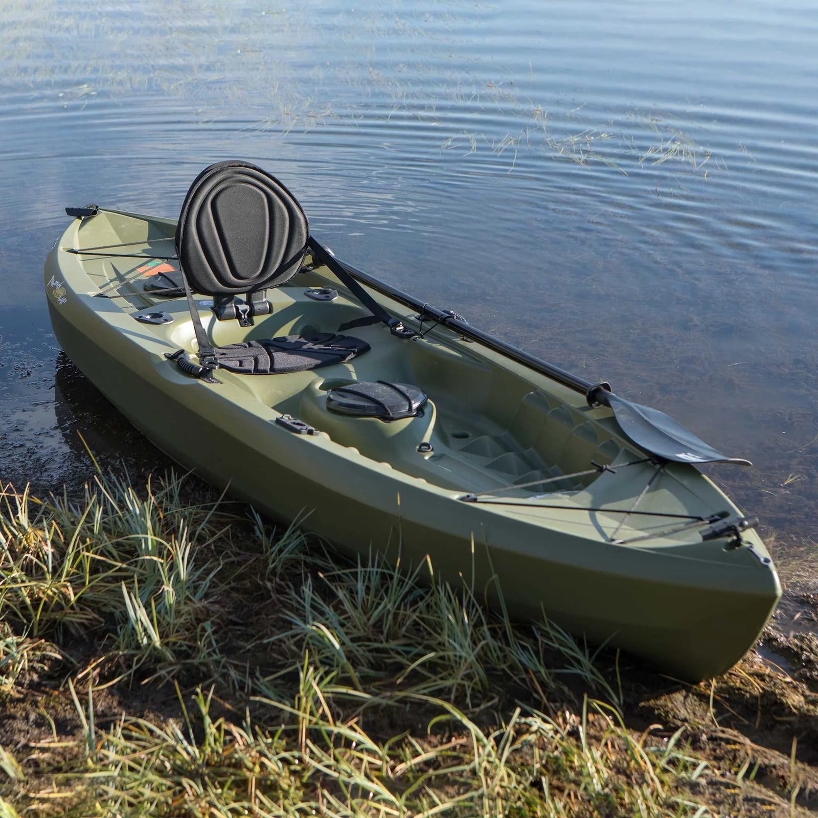 Tamarack Angler 100 Fishing Kayak - Olive Green (90539)