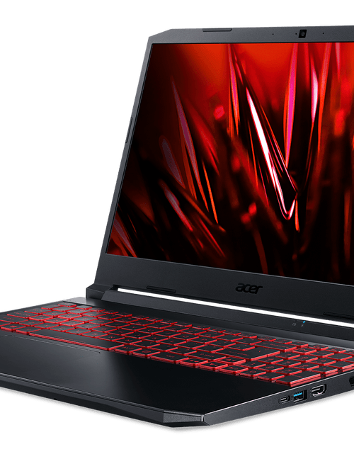 Load image into Gallery viewer, Nitro 5 15.6&quot; 144Hz FHD Gaming Laptop, AMD Ryzen 5 5600H, Nvidia Geforce RTX 3060, 8GB DDR4, 512GB Nvme SSD, Windows 11, AN515-45-R6XD
