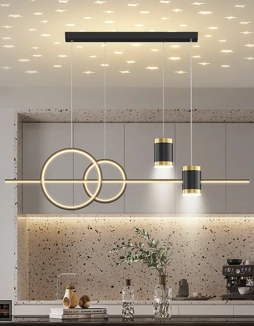 Load image into Gallery viewer, Restaurant Lights Are Modern Minimalist and Minimalist Nordic Light Luxury Dining Tables Dining Halls and Restaurant Chandeliers
