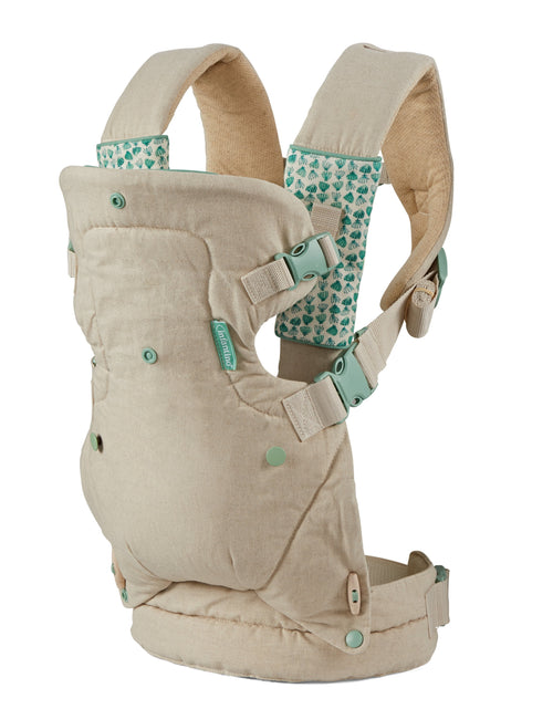 Load image into Gallery viewer, Nature &amp; Nurture Convertible Baby Carrier, 4-Position, 8-32Lbs, 0-9 Months, Sandy Tan
