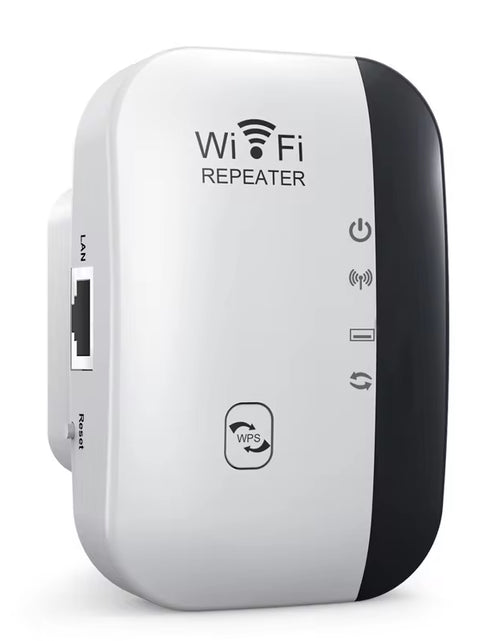 Load image into Gallery viewer, 300Mbps Wifi Repeater Wifi Extender Amplifier Wifi Booster Wi Fi Signal 802.11N Long Range Wireless Wi-Fi Repeater Access Point
