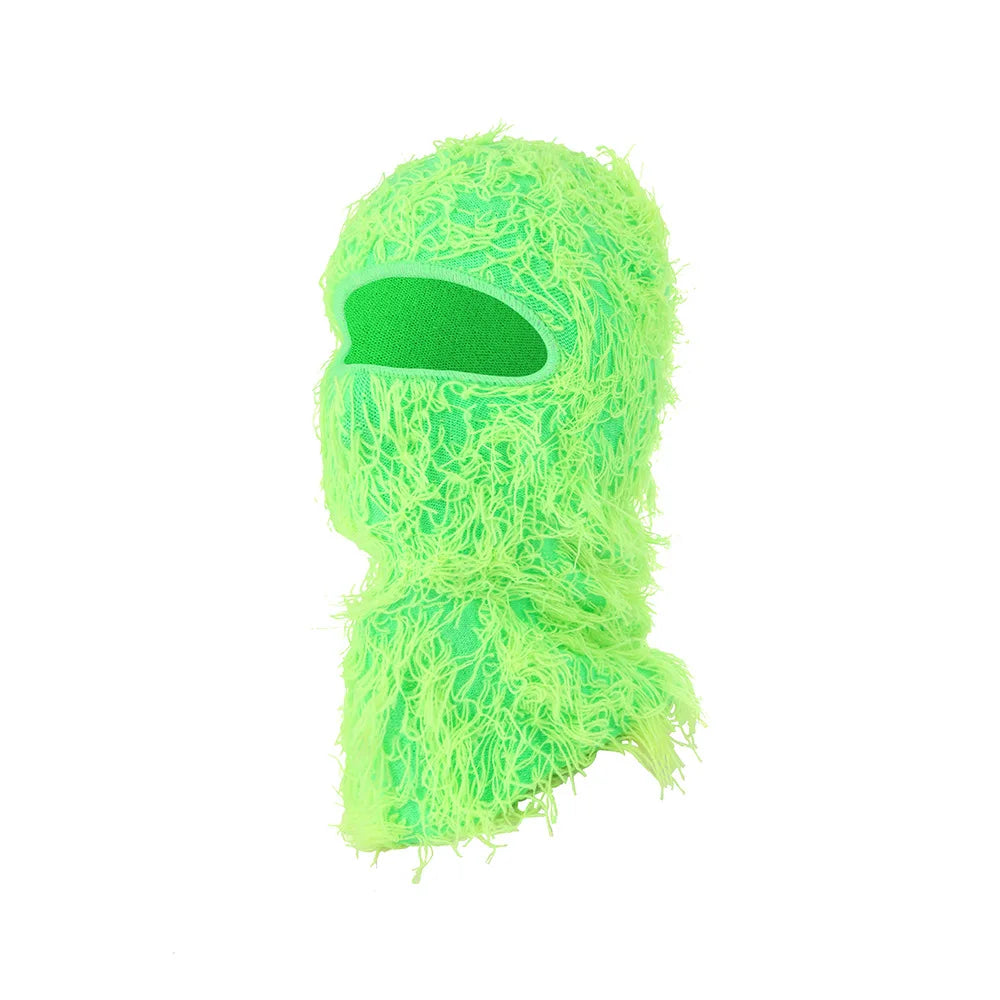 Balaclava Distressed Knitted Full Face Ski Mask Shiesty Mask Camouflage Balaclava Fleece Fuzzy Balaclava Ski Balaclava