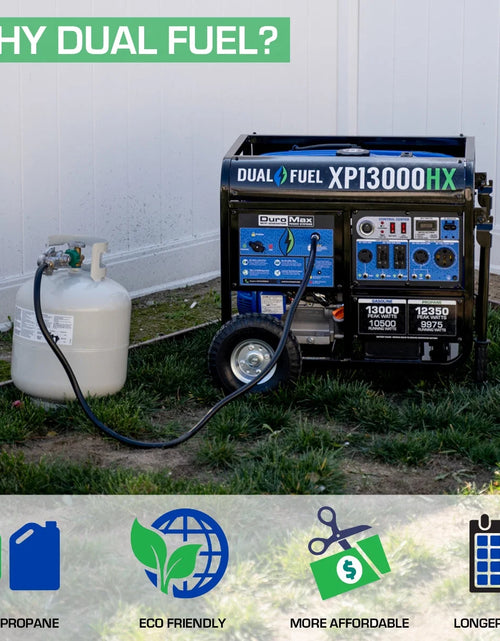 Load image into Gallery viewer, XP13000HX 13,000 Watt Portable Dual Fuel Gas Propane CO Alert Generator
