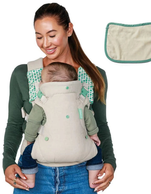 Load image into Gallery viewer, Nature &amp; Nurture Convertible Baby Carrier, 4-Position, 8-32Lbs, 0-9 Months, Sandy Tan
