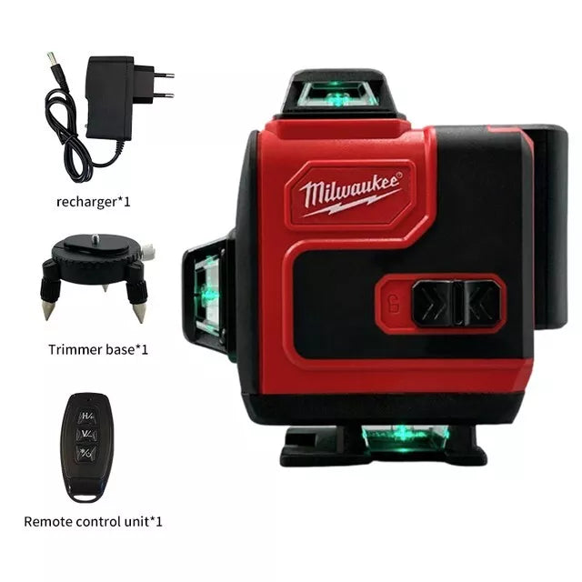 Milwaukee 16 Lines 4D Laser Self-Level 360° cross-line laser